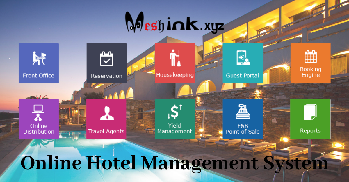 Online hotel management system